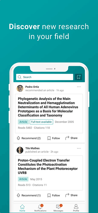 researchgate安卓app版