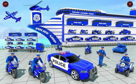 警用运输卡车