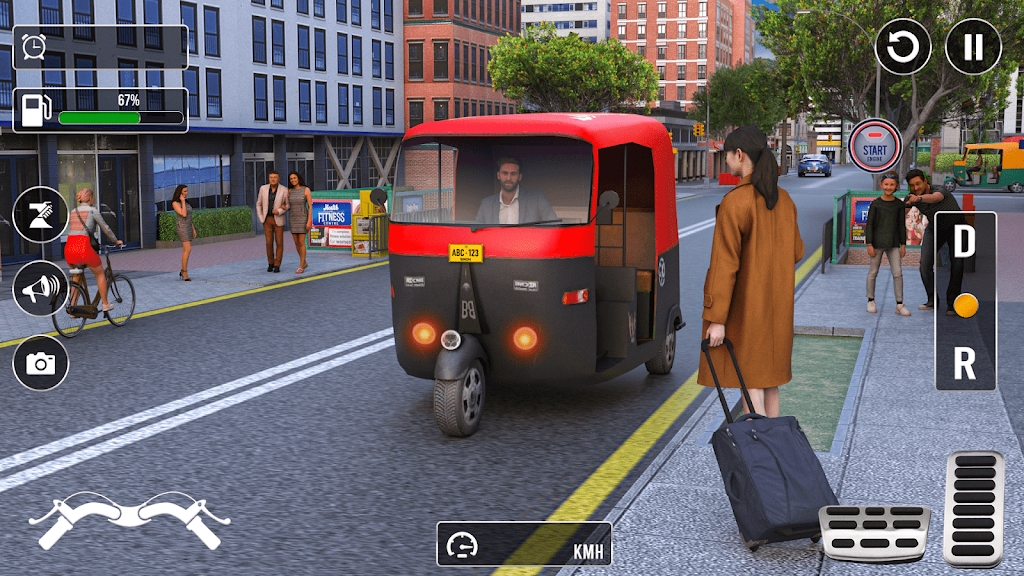 城市人力车City TukTukRickshawGame3D